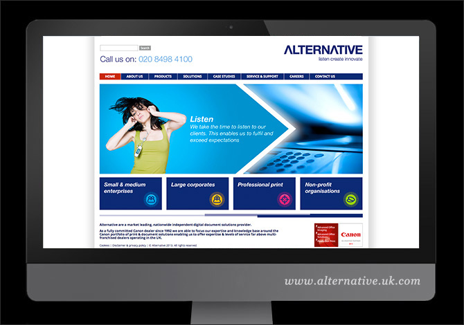 Website Design and Programming by Fundamental in Bournemouth, Birmingham and London for Alternative
