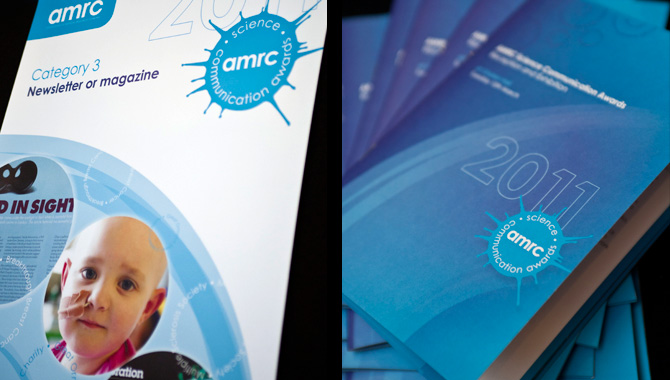 Graphic Design and Print by Fundamental Design in Bournemouth, Birmingham and London for AMRC