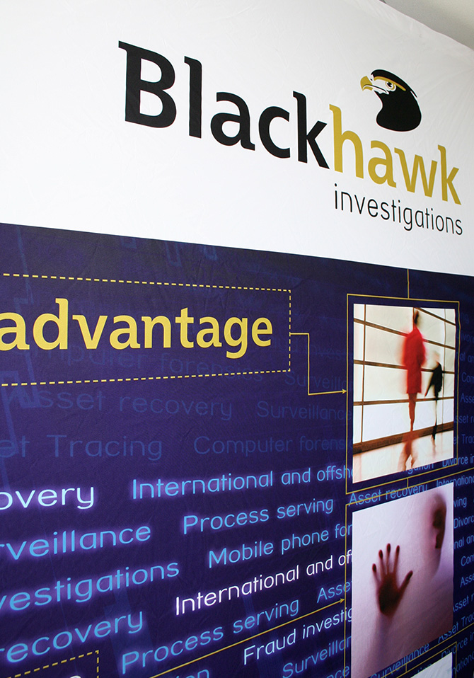 Branding and Graphic Design by Fundamental Design in Bournemouth, Birmingham and London for Blackhawk