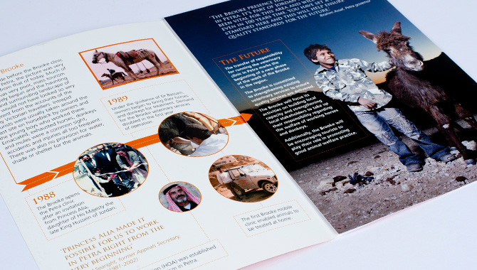 Branding and Print by Fundamental Design in Bournemouth, Birmingham and London for The Brooke