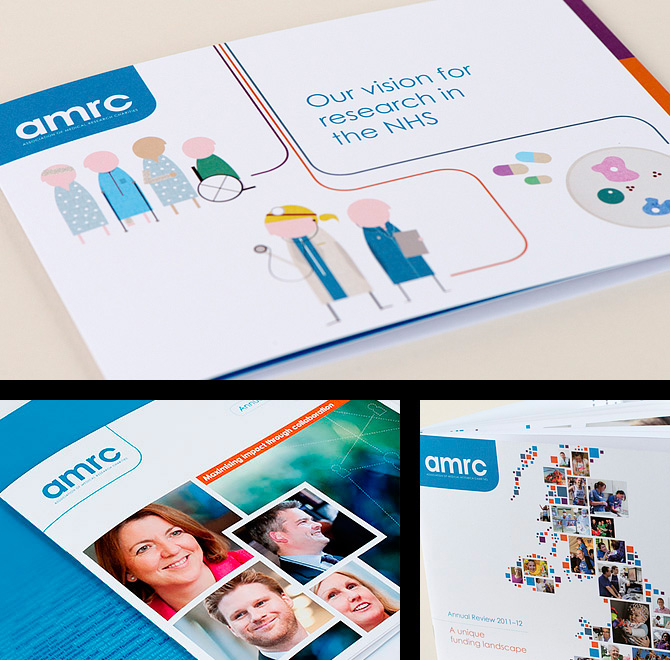 Branding, Annual Reports and Digital by Fundamental in Bournemouth, Birmingham and London for AMRC